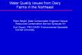 Water Quality Issues from Dairy Farms in the Northeast PowerPoint PPT Presentation