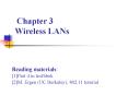 Chapter 3 Wireless LANs PowerPoint PPT Presentation