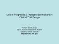 Use of Prognostic PowerPoint PPT Presentation