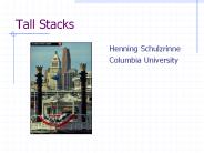 Tall Stacks