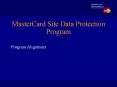 MasterCard Site Data Protection Program PowerPoint PPT Presentation