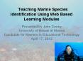 Teaching Marine Species Identification Using Web Based Learning Modules PowerPoint PPT Presentation