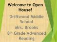 Welcome to Open House! PowerPoint PPT Presentation