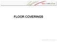 FLOOR COVERINGS PowerPoint PPT Presentation