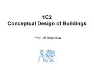 1C2 Conceptual Design of Buildings