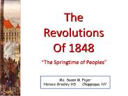 The Revolutions of 1848