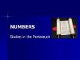 NUMBERS PowerPoint PPT Presentation