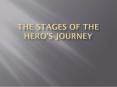 The Stages of the Hero PowerPoint PPT Presentation