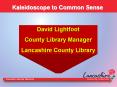 Kaleidoscope to Common Sense PowerPoint PPT Presentation
