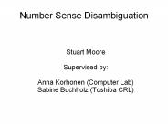 Number Sense Disambiguation