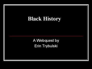 Black History