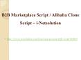 B2B Marketplace Script / Alibaba Clone Script – i-Netsolution PowerPoint PPT Presentation