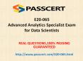 Data Scientist E20-065 dumps PowerPoint PPT Presentation