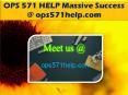 OPS 571 HELP Massive Success / ops571help.com PowerPoint PPT Presentation