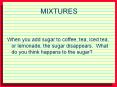 MIXTURES PowerPoint PPT Presentation