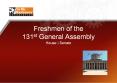 Freshmen of the 131st General Assembly House | Senate PowerPoint PPT Presentation