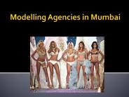 Modelling Agencies in Mumbai