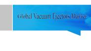 Global Vacuum Ejectors Market