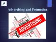 Report on Advertising and Promotion