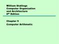William Stallings Computer Organization and Architecture 8th Edition PowerPoint PPT Presentation