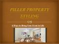 6 Ways to Bring Your Event to Life – Piller Property Styling PowerPoint PPT Presentation