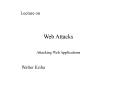 Web Attacks PowerPoint PPT Presentation