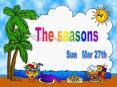 The seasons PowerPoint PPT Presentation