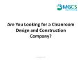 Cleanroom Design and Construction Company PowerPoint PPT Presentation