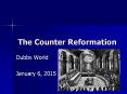 The Counter Reformation PowerPoint PPT Presentation