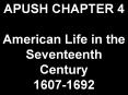 APUSH CHAPTER 4 PowerPoint PPT Presentation