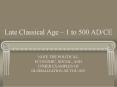 Late Classical Age  PowerPoint PPT Presentation