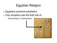 Egyptian Religion