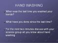 HAND WASHING PowerPoint PPT Presentation