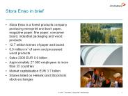 Stora Enso in brief