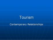 Tourism