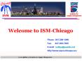 Welcome to ISM-Chicago PowerPoint PPT Presentation