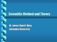 Scientific Method and Theory