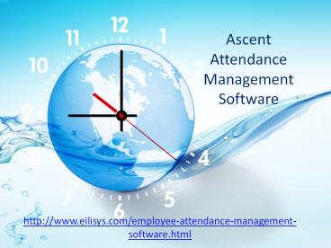 Ascent Attendance Management Software