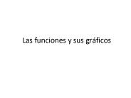 Las funciones y sus gr