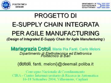 Relazione Annuale Dottorato
