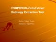 CORPORUM-OntoExtract PowerPoint PPT Presentation