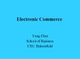Electronic Commerce PowerPoint PPT Presentation