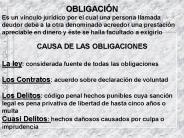 EFECTO DE LAS OBLIGACIONES