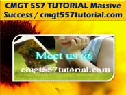 CMGT 557 TUTORIAL Massive Success / cmgt557tutorial.com