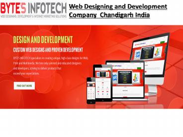 Web Designing company Chandigarh