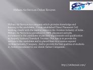 Shibani Air Services Online Reviews