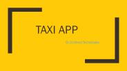 Taxi App like Uber (1)