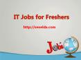 IT Jobs for freshers - Senelda PowerPoint PPT Presentation