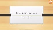 shamala interiors chennai best interiors