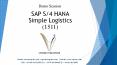 Best SAP S4 HANA Simple Logistics Online Training Institute-sapvits PowerPoint PPT Presentation